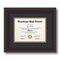 ArtToFrames 6x8 inch Diploma Frame - Framed with Black and Gold Mats, Comes with Regular Glass and Sawtooth Hanger for Wall Hanging (D-6x8)